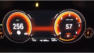 BMW 640d xDrive (313HP) 0-256 Km/h Launch Control Acceleration Top Speed