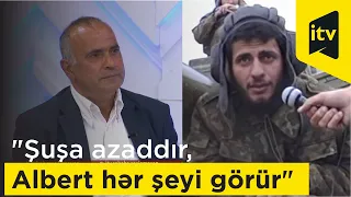 Rantik Aqarunov: "Şuşa azaddır, Albert hər şeyi görür... Onun qanı yerdə qalmadı..."