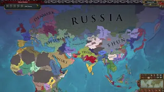EU4 Timelapse but it's the New Update! (Lions of the North)