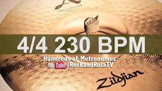 🔴 230 BPM Ride Metronome