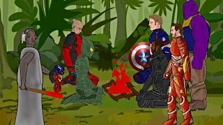 Granny vs Deadpool, Thanos, Iron Man, Captain America, Green Goblin, Black Panther - DC2