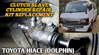 TOYOTA HIACE (Dolphine) CLUTCH SLAVE CYLINDER REPAIR