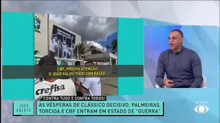 Debate Jogo Aberto: Protesto da torcida do Palmeiras contra CBF é justo?