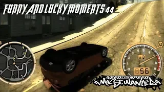 Funny And Lucky Moments - NFS Most Wanted - Ep.44