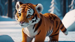 Parque de diversiones mágico de la Edad del Hielo: La asombrosa aventura de Peach y Diego 🐘 🐅 ❄️