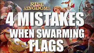 SWARMING FLAG META and  4 Major MISTAKES when swarming [additional - best marches to swarm flags]