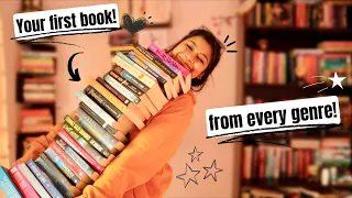 Recommending your FIRST BOOK from EVERY GENRE that you can START WITH as a BEGINNER! | Anchal Rani