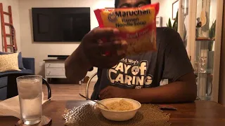 Beef Flavored Ramen Noodles Mukbang