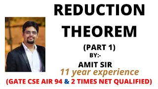 Reducibility: A Technique for Proving Undecidability | Reduction | Reduction theorem