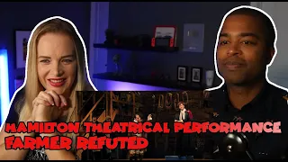 Hamilton theatrical performance - Farmer Refuted (Jane and JV BLIND REACTION 🎵)