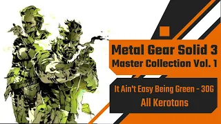 Metal Gear Solid 3: Master Collection - All Kerotans "It Ain't Easy Being Green" Achievement Guide