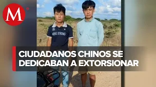 En Oaxaca detienen a dos ciudadanos chinos relacionados con el delito de extorsión