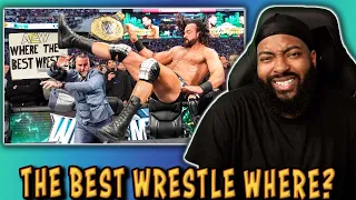 ROSS REACTS TO PROMO JOE - WHERE THE BEST WRESTLE
