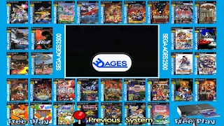 HyperSpin 2020 - Sega AGES 2500 (On PlayStation 2)