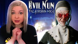 СБЕЖАЛИ ОТ МОНАШКИ НА МАШИНЕ! [Прохождение Evil Nun: The Broken Mask] №2