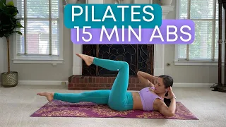 15 Min Core Strengthening Pilates Ab Workout- No Equipment!