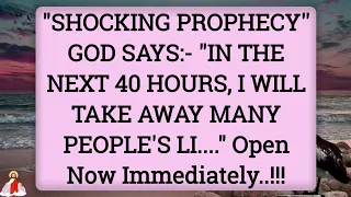 God Says: IN NEXT 40 HOURS "URGENT Prophecy"✝️God Unlimited🦋Julie Green PROPHETIC WORD! #godsmessage