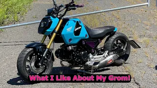 Things I Like About My 2024 Honda Grom + Mods YOU SHOULD DO!