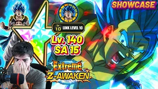 È UN MOSTRO DA DANNI PAZZI 😍 | SHOWCASE EZA GOGETA BLUE 100% su DRAGON BALL Z DOKKAN BATTLE ITA