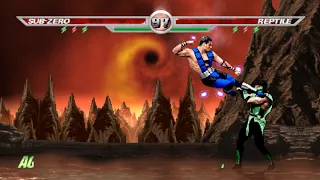 Mortal Kombat Project Revitalized 2 - Sub-Zero Arcade Gameplay