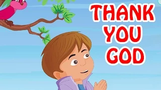 Kids Video - Thank You God | English Prayer For Kids