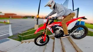 CRF450L Urban Exploring