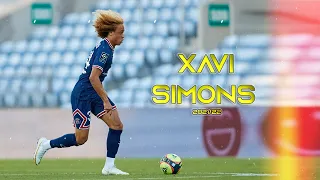 XAVI SIMONS 2021/22 skills and goals *epic*🦁