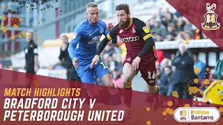 MATCH HIGHLIGHTS: Bradford City 3-1 Peterborough United