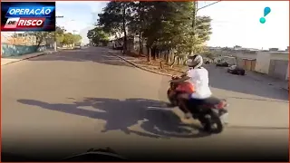 Policiais da Rocam caçam motociclista em perseguição eletrizante