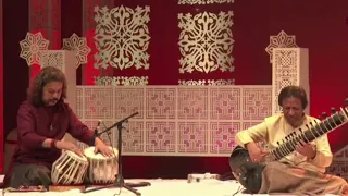 With Ustad Shahid Parvez Khan in Kolkata on April 16, 2023