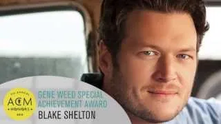 2013 ACM Honors - Blake Shelton - ACM Gene Weed Special Achievement Award