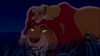Mufasa and Simba - The Lion King (French)
