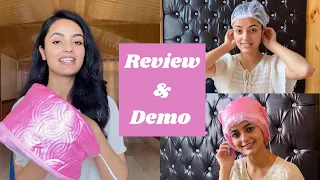 Hair Spa Cap || Review & Demo || hair spa at home || Garima Verma ||