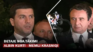 Detaje nga takimi Albin Kurti - Memli Krasniqi, ja çfarë u diskutua