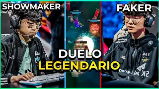 FAKER vs SHOWMAKER 😱 - T1 vs DK *LCK Playoffs Serie Completa*