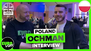 POLAND EUROVISION 2022: Ochman - River (INTERVIEW) // London Eurovision Party 2022