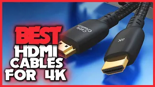 ✅ Top 5 Best HDMI Cables for 4k in 2022 | Best HDMI Cables - The Definitive Guide![2023]🔥
