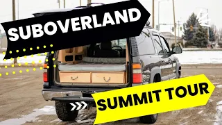 2004 Chevy Suburban Camper | SUBOVERLAND SAN Tour | Vanlife | #overlanding #overland #overlandbuild