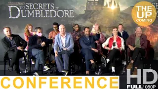 Fantastic Beasts: Secrets of Dumbledore press conference: Eddie Redmayne, Jude Law, Mads Mikkelsen