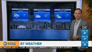 Gusty winds push cold air towards the GTA