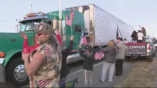 Truckers roll into Hagerstown Friday ready to move to Beltway, DC