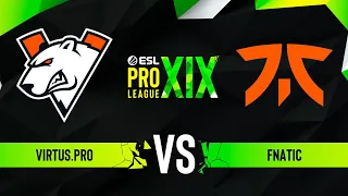 Virtus.pro vs. fnatic - Map 1 [Vertigo] - ESL Pro League Season 19 - Group A