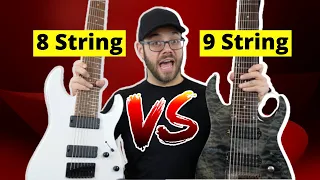 8 Vs 9 String Guitar - Which is HEAVIER?!