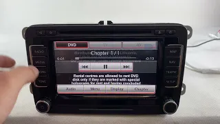 Volkswagen RNS 510 DAB+ SSD CD DVD Touchscreen Multimedia / Testing - For Sale