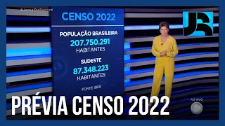 População brasileira passa dos 207 milhões de habitantes, diz prévia do Censo