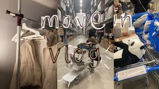 study abroad diaries - move in vlog (house hunting, settling in, ikea haul)