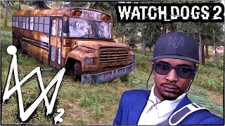 Watch Dogs 2 - ЗАБРОШЕННЫЙ ШКОЛЬНЫЙ АВТОБУС / НОВАЯ ТАЙНА В WATCH DOGS 2