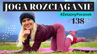 Joga rozciągająca 🧘 | Stretching przed i po treningu | #ŻelaznyPoranek #138 | Ola Żelazo