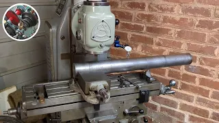 Adcock & Shipley milling machine restoration - part 7 (horizontal milling support)