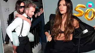 Victoria Beckham Turned 50 and Left Birthday Bash on David's back | Rumour Juice